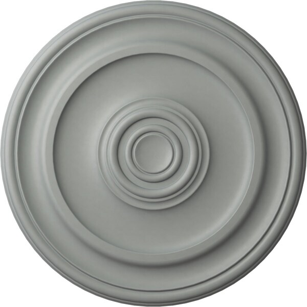 Ekena Millwork Kepler Traditional Ceiling Medallion (For Canopies up to 4 1/2"), 19 3/4"OD x 1 1/2"P, Primed White CM20KP - main